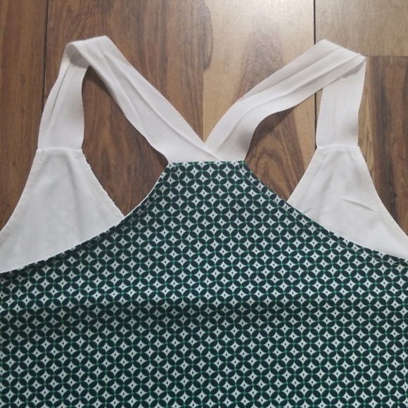 Banana Republic navy and green tank - Picture 4 of 8